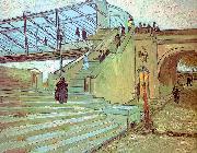 Vincent Van Gogh The Trinquetaille Bridge oil on canvas